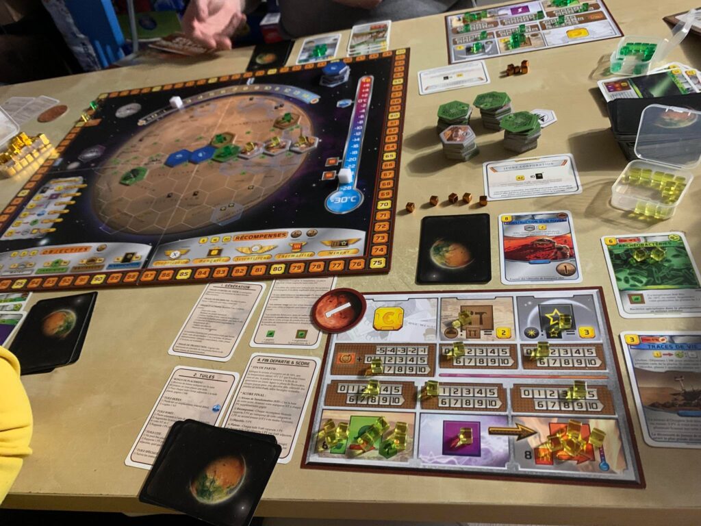 Ce soir (petite) partie de Terraforming mars….. – 27 mars 2025